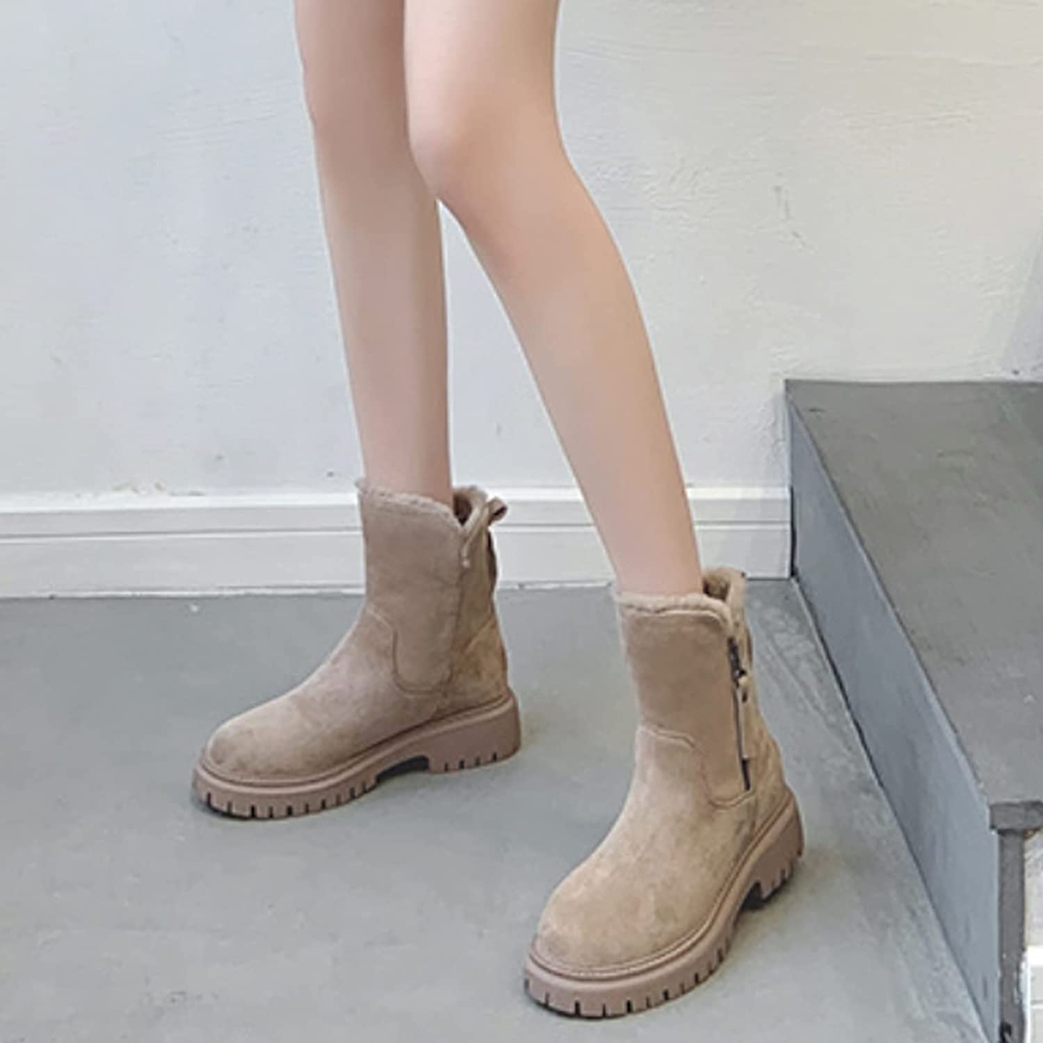 R&B | Schnee mit Fell Gefütterte Stiefel