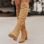 EB - Hochwertige Stiefel aus weichem mit Absatz
