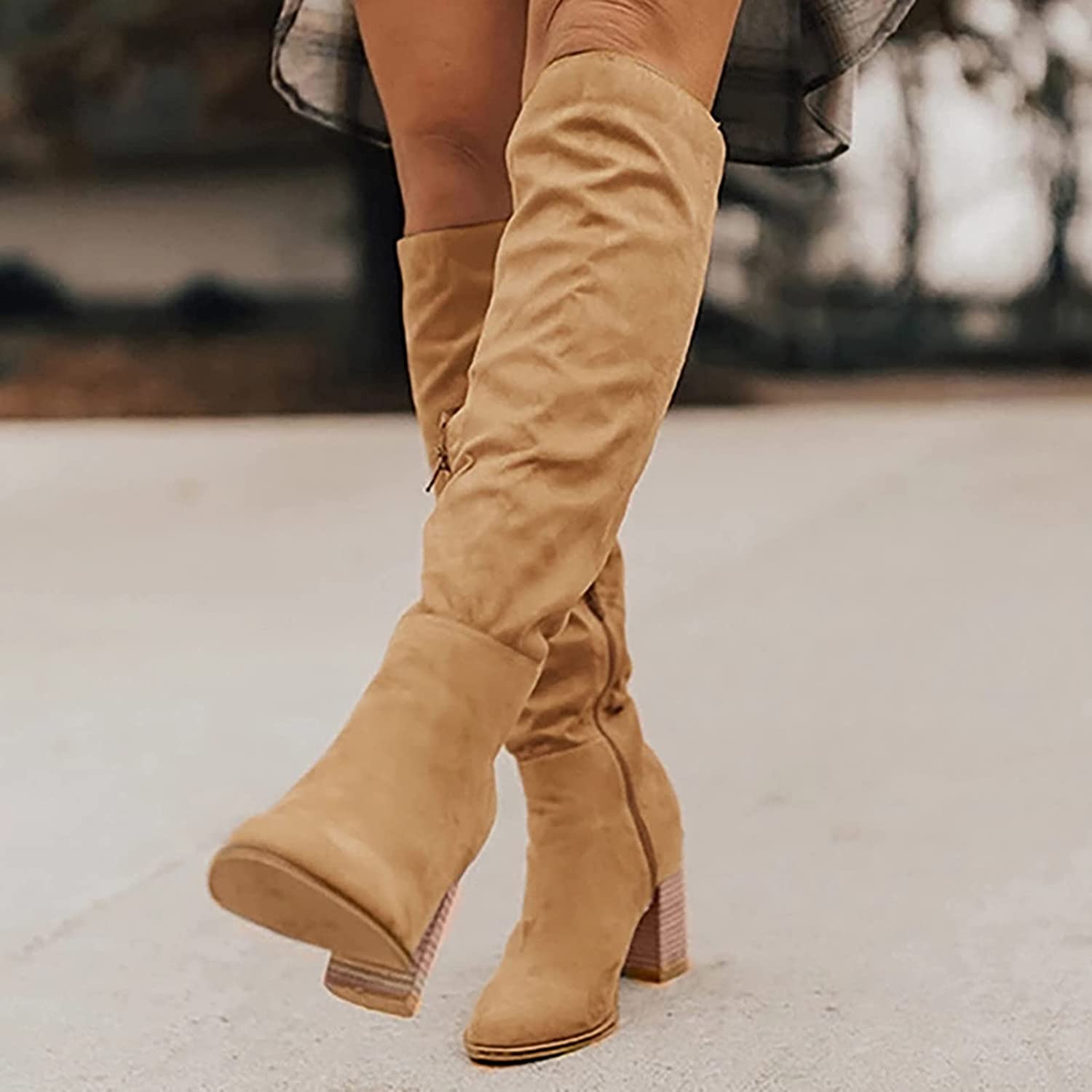 EB - Hochwertige Stiefel aus weichem mit Absatz