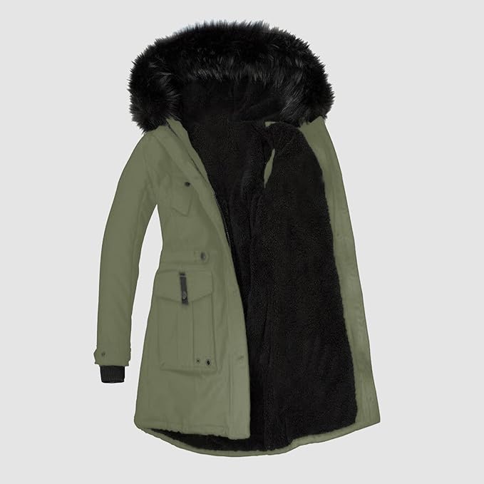 R&B | Fellgefütterte Winterjacke