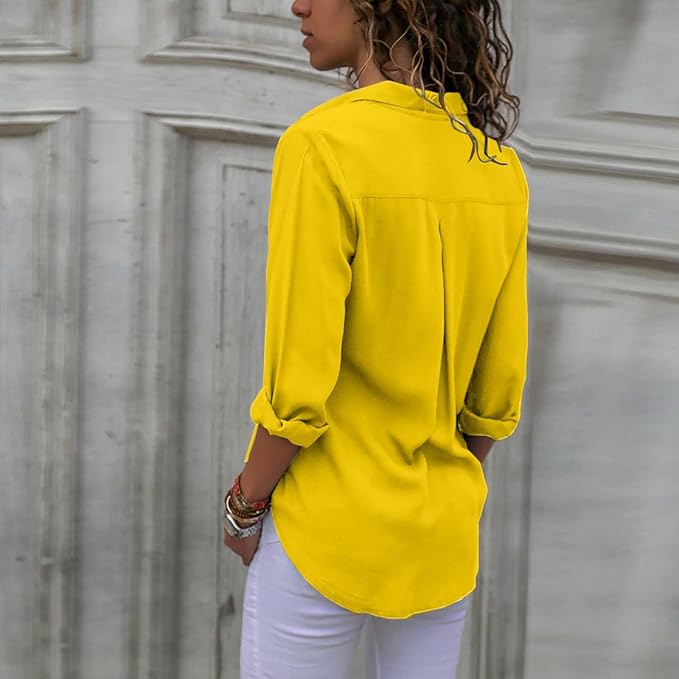 R&B | Elegante Chiffonbluse für Frauen