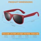 R&B | 80Er Retro Polarisierte Sonnenbrille