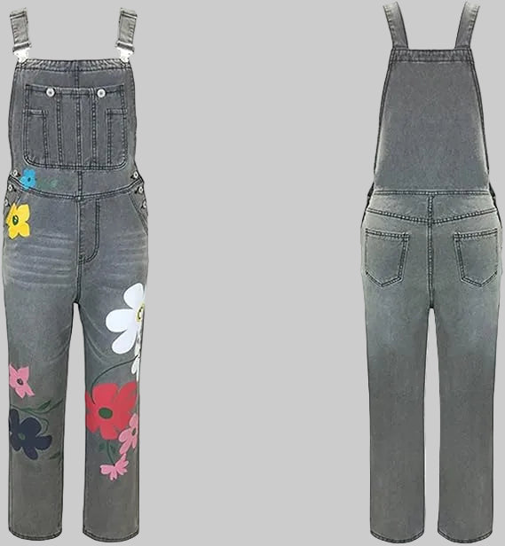 R&B | Ärmelloser Denim-Overall