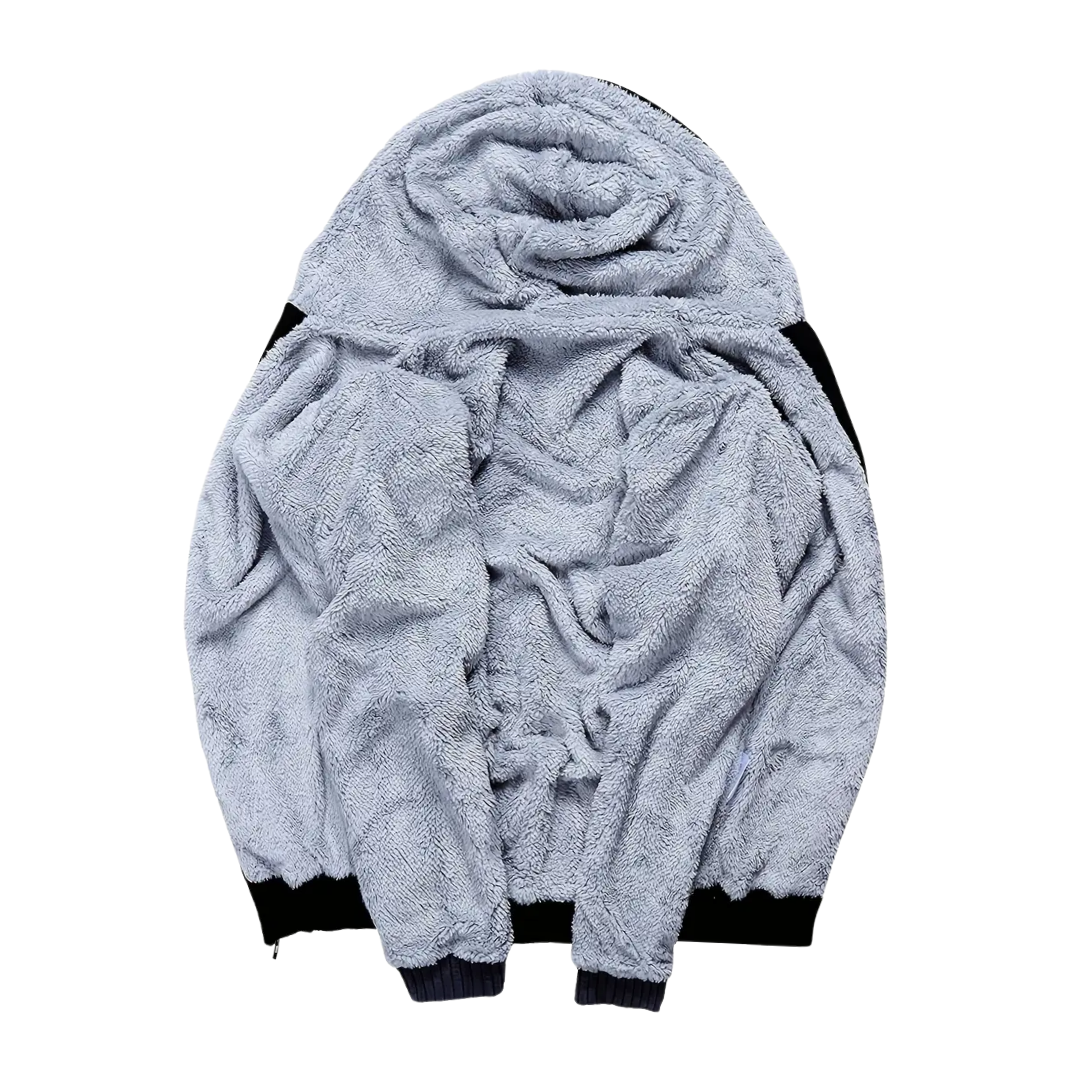 R&B | Herren-Hoodie gefüttert mit Sherpa-Fleece