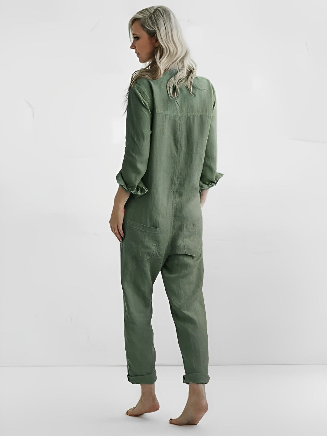R&B | Smaragdgrüne Eleganz Jumpsuit