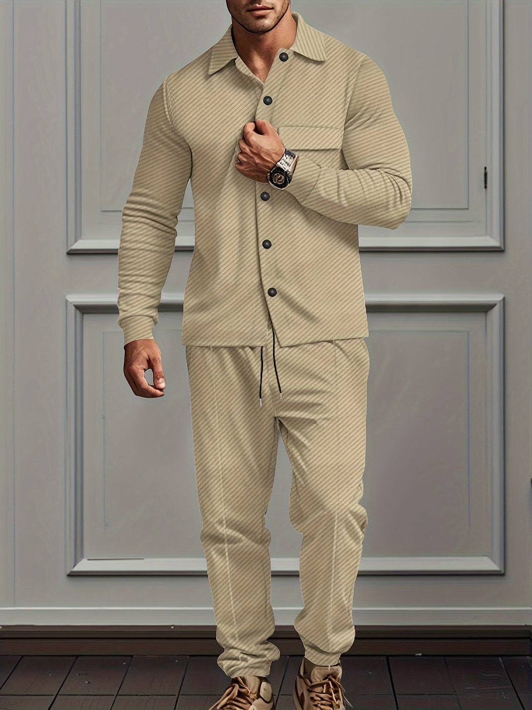 R&B | Herrenoverall Mit Mischgewebe Aus Polyester Und Hose