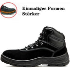 Wasserdicht Arbeitsschuhe Stahlkappe Schutzschuhe Warm Gefüttert Sicherheitsstiefel R&B