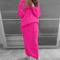 R&B | Wintersatzs Aus Strickpullover und Rock