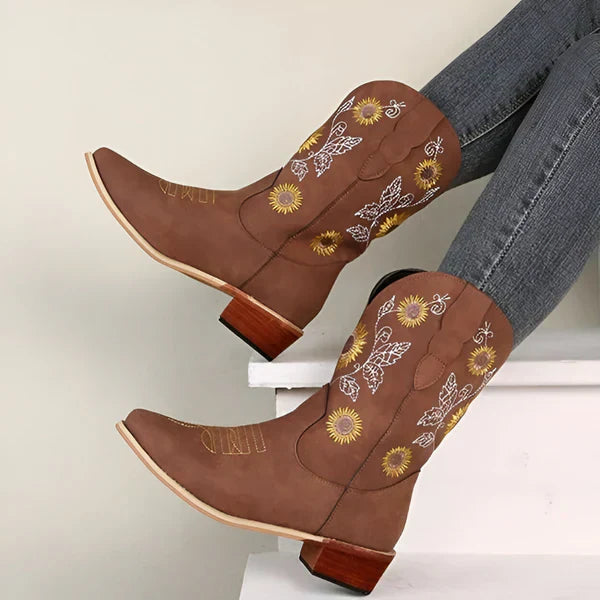 Kniehohe Cowboystiefel Für Damen R&B