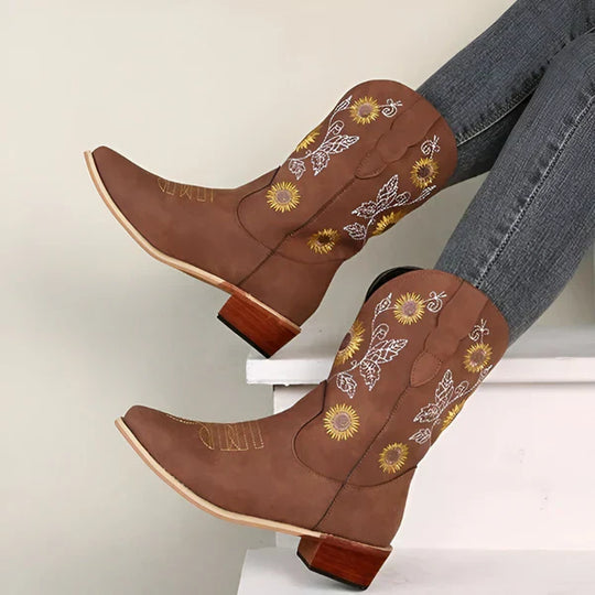 Kniehohe Cowboystiefel Für Damen R&B