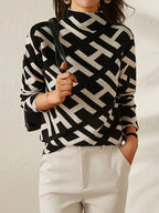 R&B | Eleganter Rollkragenpullover