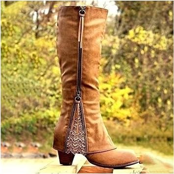 R&B | Weinlese High Heeled Stiefel