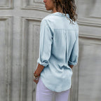 R&B | Elegante Chiffonbluse für Frauen