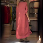 R&B | Leinen Baumwolle Kleid