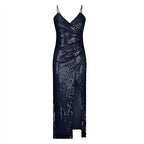 R&B | Paillettenverziertes Abendkleid Elegantes Festkleid