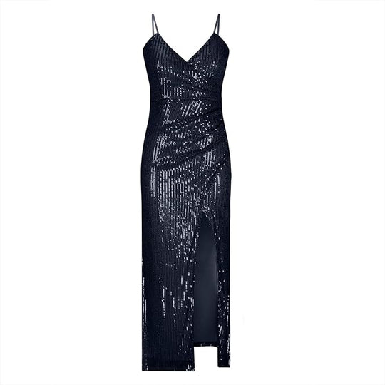R&B | Paillettenverziertes Abendkleid Elegantes Festkleid