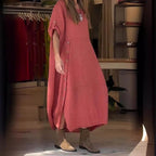R&B | Leinen Baumwolle Kleid