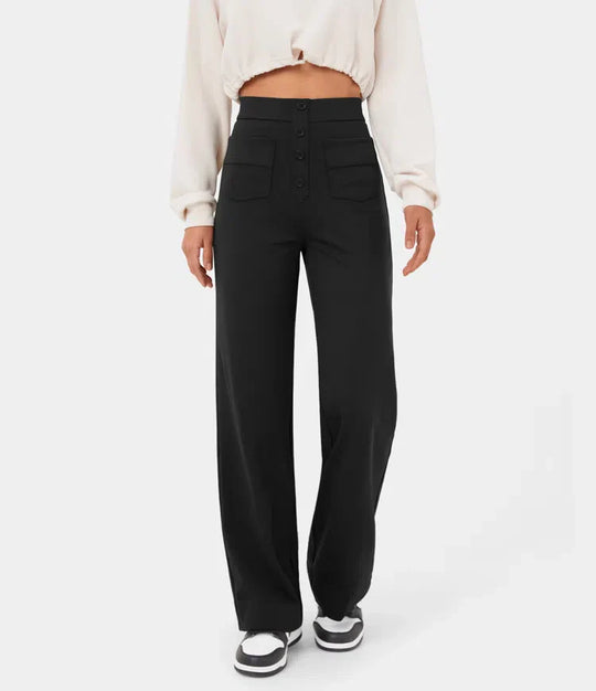 R&B | Stilvolle Hose mit Knopfleiste für Frauen