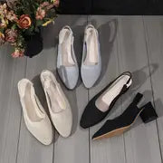 Atmungsaktive hochhackige Pantoffeln Sandalen Frauenschuhe R&B