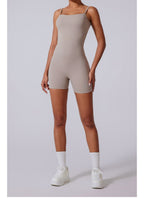 R&B | Schlanke Schulter Tank Yoga Strampler