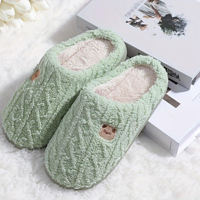 Kuschelhausschuhe Mit Strickmuster Bella R&B