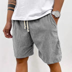 R&B | Herren Casual Kordelzug Cord Shorts
