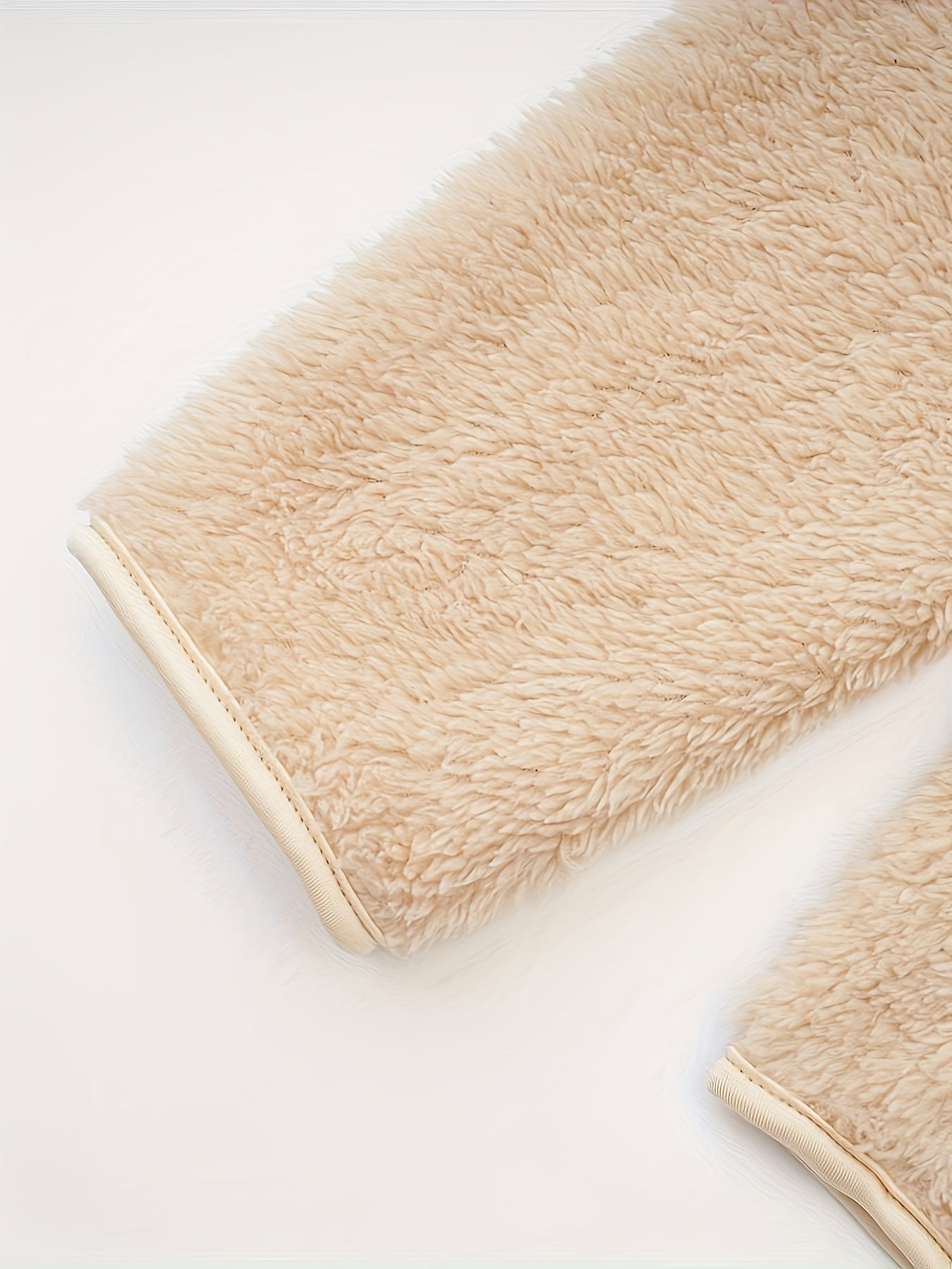 R&B | Leichtgewicht Teddyjacke mit Kapuze Polyester Warm und Bequem