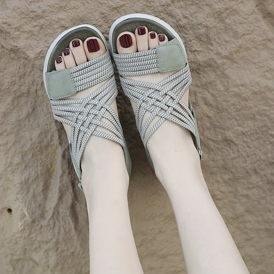 leichte Komfortsandalen mit Fußbett R&B R&B