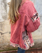 R&B | Denim Patchwork Casual Jacke