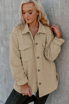 R&B | Leichtgewicht Gesteppte Hemdjacke Polyester Komfort und Stil