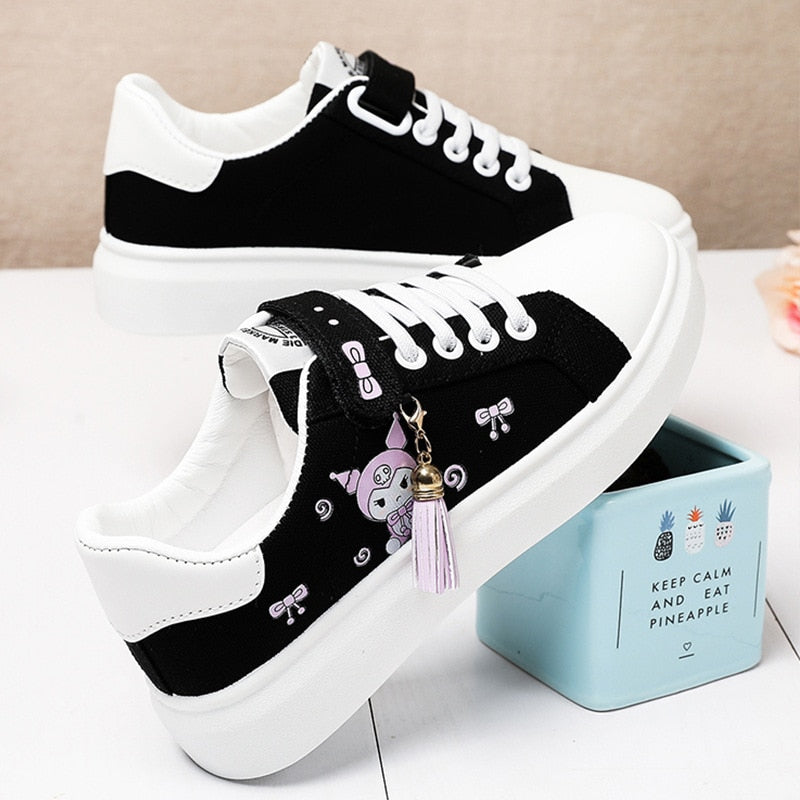 Canvas-Sneaker | Kawaii-Stil für alle Jahreszeiten