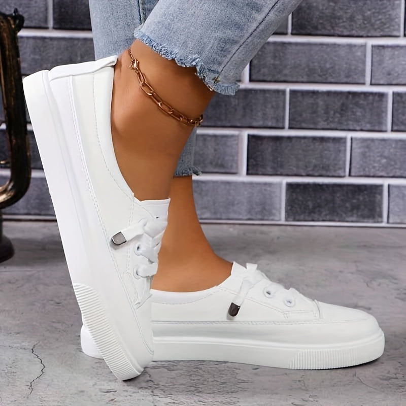 Damen Schnürung Orthopädische Flache Schuhe R&B
