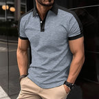 R&B | Großes Twill-Poloshirt