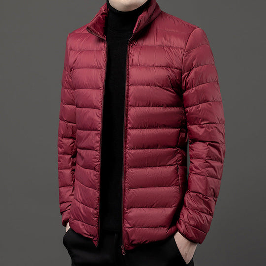 R&B | Herren Slim-Fit Leichte Pufferjacke