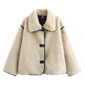 R&B | Gemütliche Teddyjacke mit Klassischem Kragen