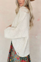 R&B | Strickpullover mit Rundhalsausschnitt für täglichen Komfort