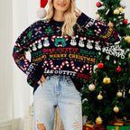 R&B | Weihnachtlicher Strickpullover Mit Kuscheligem Stoff