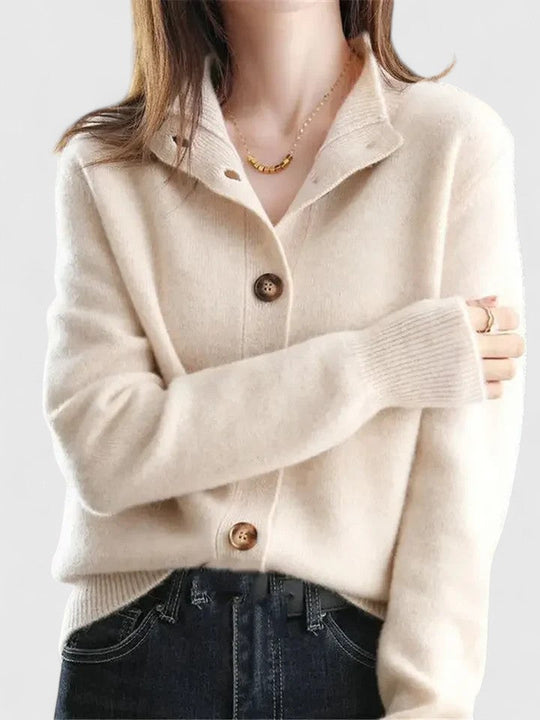 R&B | Strickcardigan mit Knopfleiste