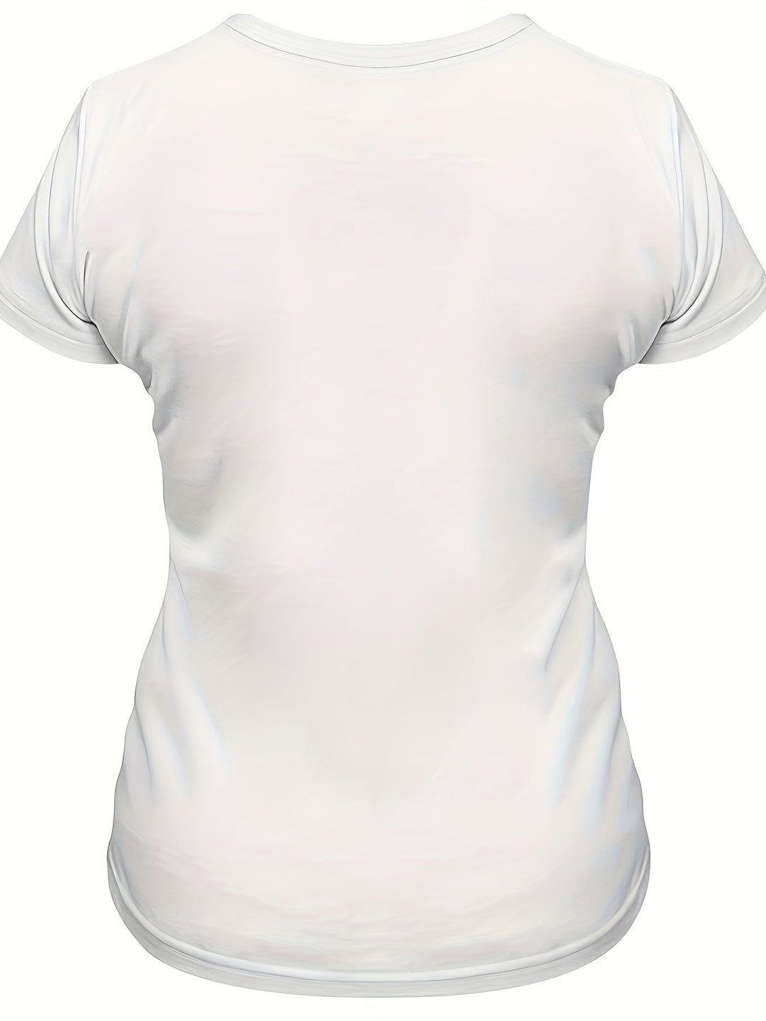 R&B | Damen T-Shirt Sommershirt mit Hühnerdruck, Rundhalsausschnitt, Kurze Ärmel, Lässig und Komfortabel