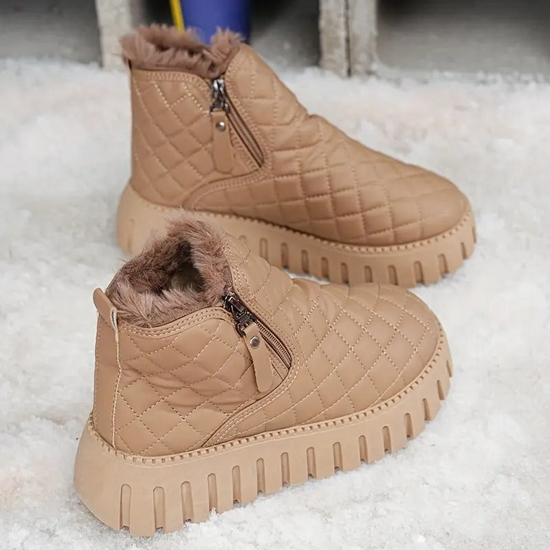 Warme Damen-Schneestiefel R&B R&B
