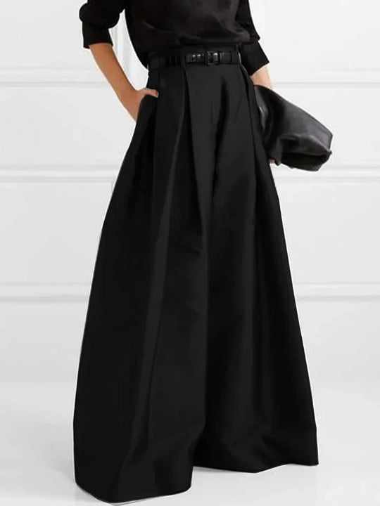R&B | Weite Hose mit Hoher Taille