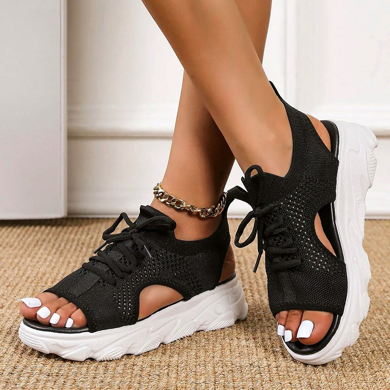 R&B | Orthopädische Plateausandalen