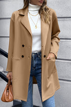R&B | Reverskragen Langarm Blazer