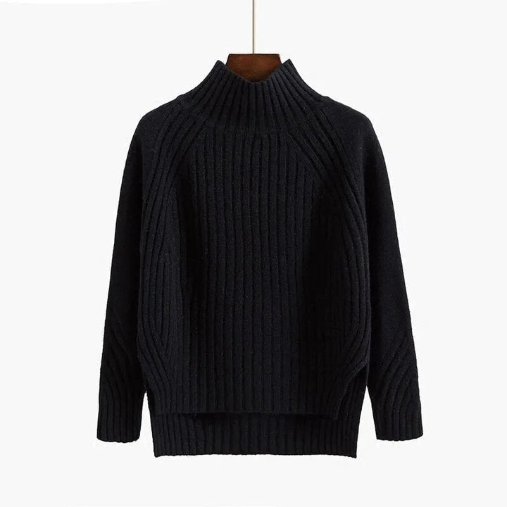 R&B | Strickpullover mit Halbem Rollkragen