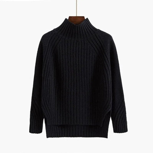R&B | Strickpullover mit Halbem Rollkragen