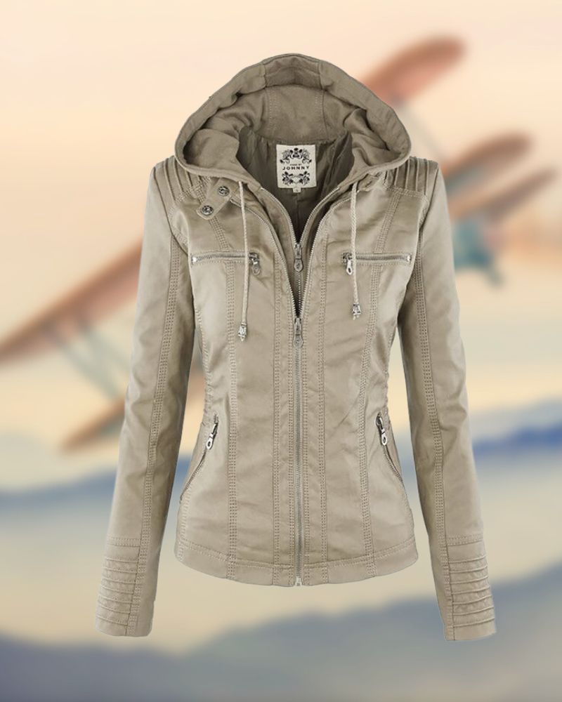 R&B | Elegante und Einzigartige Lederjacke