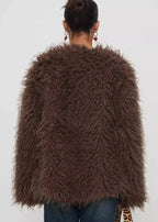 R&B | Shaggy Kunstpelzjacke