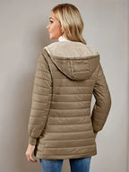 R&B | Fleece Gefütterte Jacke mit Reißverschluss