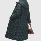 R&B | Damen gepolsterte Kapuzen Winterjacke