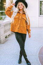 R&B | Weiche Teddyjacke mit Großen Taschen Polyester Warm und Modern